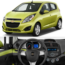 American International GMK313 Single/Double DIN Dash Kit Fit 2013-Up Chevy Spark