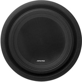 Alpine SWT-10S2 Car Stereo<br/>1000W Peak 10" SWT Series Single 2-ohm Shallow Mount Subwoofer