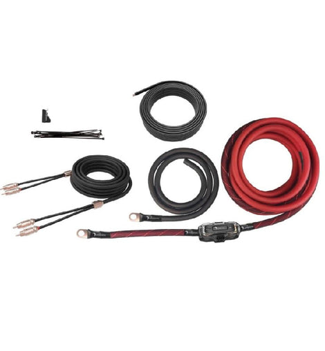 Diamond Audio HX82 2-Channel 8 Gauge Amplifier Installation Kit W/ RCA Interconnect and 20 ft Speaker Cable