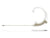 Mogan EIO-BG-AT Elite ICE Omni Earset Microphone for Audio-Technica Transmitters (Beige)