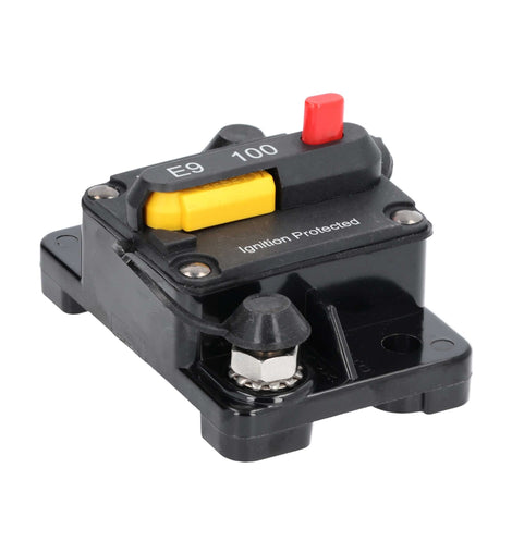 Install Bay EL-CB100MR Circuit Breaker Manual Reset w/LED 100 AMP