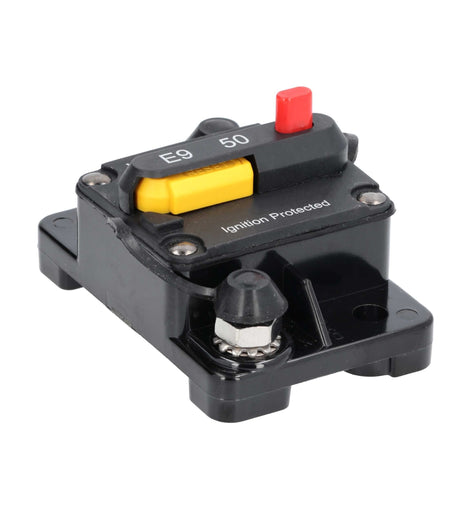 Install Bay EL-CB50MR Circuit Breaker Manual Reset w/LED 50 AMP