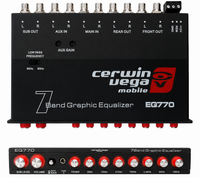 Cerwin Vega EQ770 7-Band Graphic Equalizer with Auxiliary Input