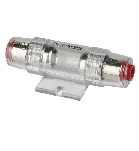 Install Bay FHAGU AGU Adjustable Fuse Holder Nickel 4/8 Gauge Each - Retail Pack