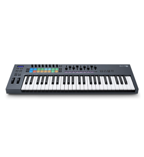 Novation FLKEY-49 MIDI Keyboard and Focusrite Scarlett 2i2 USB Interface Bundle