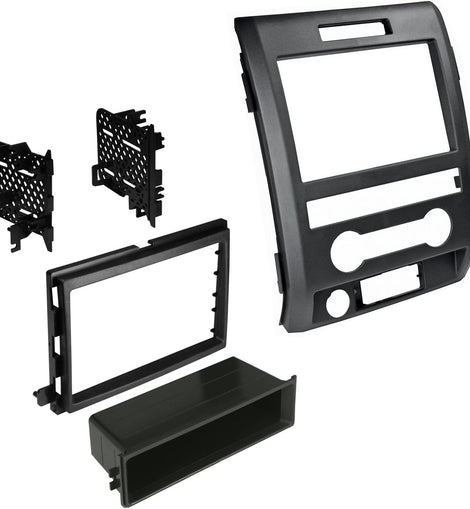 American International FMK526 09 And Up Ford F150 Single Din Kit