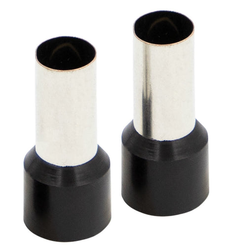 Install Bay FRL10BK Ferrules - Black 1/0GA - 50 per Bag