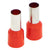 Install Bay FRL8RD Ferrules - Red 8GA - 50 Per Bag