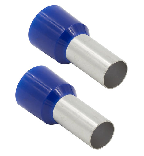 Install Bay FVBL1 Blue 1/0 GA Ferrules Package of 100