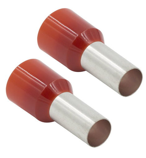 Install Bay FVRD2 Red 2 GA Ferrules - Package of 50