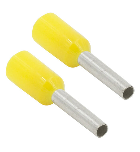 Install Bay FVYL18 Yellow 18 GA Ferrules - Package of 100