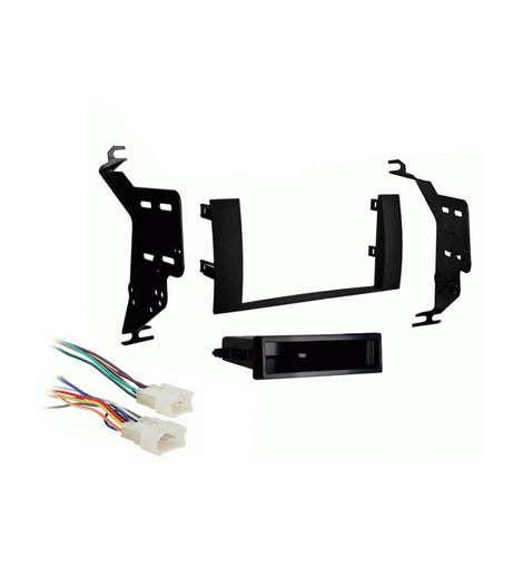 Metra 99-8240B Single-DIN Dash Kit Compatible Fits Toyota Prius 2004-2009 Bundle