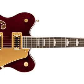 Gretsch G5422TG Electromatic® Classic Hollow Body Double-Cut with Bigsby® and Gold Hardware, Laurel Fingerboard, Walnut Stain