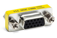 Hosa GGC-451 DE15 to DE15 VGA Coupler