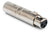 Hosa GLT-255 XLR Female to XLR Male Ground Lifter