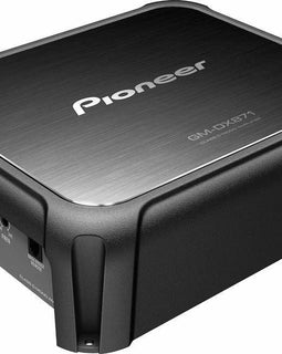 Pioneer GM-DX871 1600 Watts Class D Mono Amplifier Bass Boost Remote + 4 Gauge Amp Kit