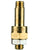 Install Bay GM38L GM Battery Side Post Adapter Long Brass - Each
