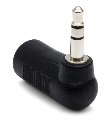 Hosa GMP-272 3.5mm TRS Female to 3.5mm TRS Male Right Angle Adapter