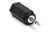 Hosa GMP-471 3.5mm TRS Female to 2.5mm TRS Male Adapter