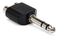 Hosa GPR-484 1/4" TRS Male to Dual Female RCA Adapter