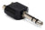 Hosa GPR-484 1/4" TRS Male to Dual Female RCA Adapter
