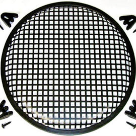 4 10" SubWoofer Metal Mesh Cover Waffle Speaker Grill Protect Guard DJ Car Audio