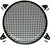 8" INCH WAFFLE SPEAKER SUB WOOFER METAL GRILLS WITH CLIPS AND SCREWS DJ-CAR-HOME