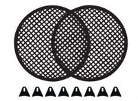 1 Pair 12" Speaker Waffle Grill Clipless Grill for Speakers and Woofers