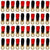 Absolute USA GRT00-40 1/0 Gauge Crimp Ring Terminals Connectors 40-Pack Red Black