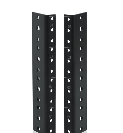 Gator Rackworks GRW-RACKRAIL-04U Rackworks Rack Rail Set - 4U Tapped 10-32