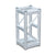 Galaxy Stage GS-1202 2' Long 12" Box Truss with Bolts Professional 12" Square Aluminum Truss Section