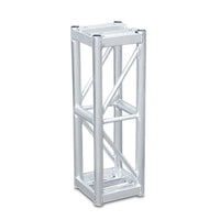 Galaxy Stage GS-1203 3' Long 12" Box Truss with Bolts Professional 12" Square Aluminum Truss Section