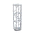 Galaxy Stage GS-1204 4' Long 12" Box Truss with Bolts Professional 12" Square Aluminum Truss Section