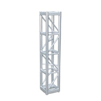 Galaxy Stage GS-1205 5' Long 12" Box Truss with Bolts Professional 12" Square Aluminum Truss Section