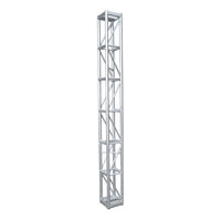Galaxy Stage GS-1210 10' Long 12" Box Truss with Bolts Professional 12" Square Aluminum Truss Section