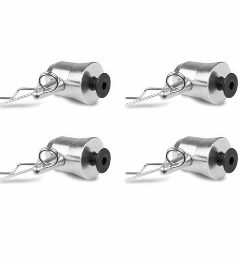 Galaxy Stage GS34-CC4BP 4-Pack of Half Conicals for Base Plates Professional GS34 Truss Connection Hardware Kit