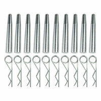Galaxy Stage GS34-PC 10 Pack of Pins and Safety Clips for GS34 Truss Professional Truss Connection Hardware Kit