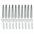 Galaxy Stage GS34-PC 10 Pack of Pins and Safety Clips for GS34 Truss Professional Truss Connection Hardware Kit