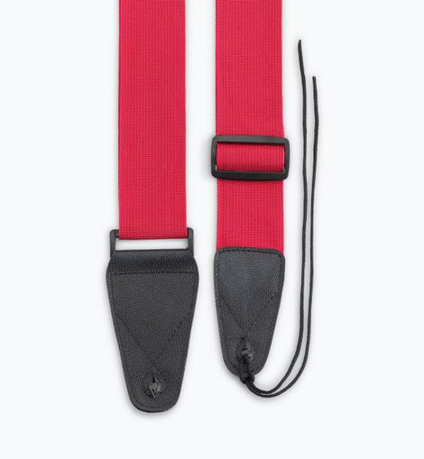On-Stage GSA10BU Guitar Strap with Leather Ends