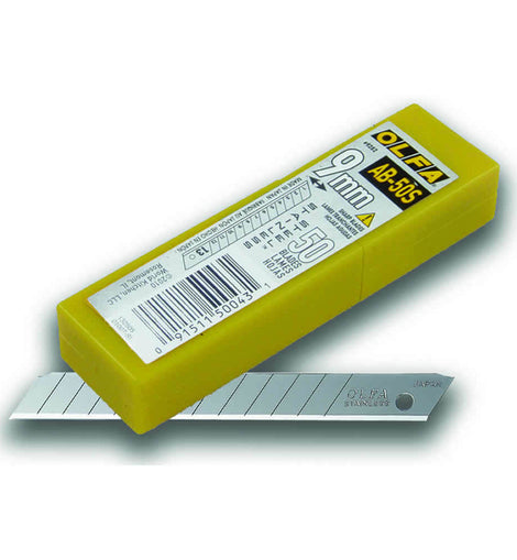 Install Bay GT116 OLFA AB-50S Stainless Steel Snap Blades - 50 Pack