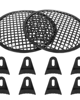 2 MK Audio 15" Subwoofer Metal Mesh Cover Waffle Speaker Grill Protect Guard DJ