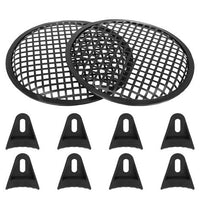 1 Pair GR-15 15" Speaker Waffle Grill Clipless Grill for Speakers And Woofers