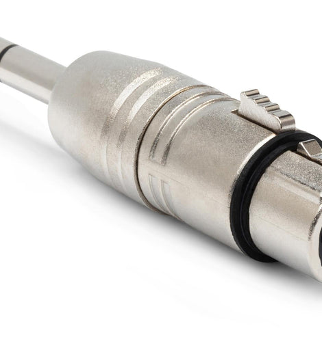 Hosa GXP-143 XLR Female to 1/4 inch TRS Male Adapter