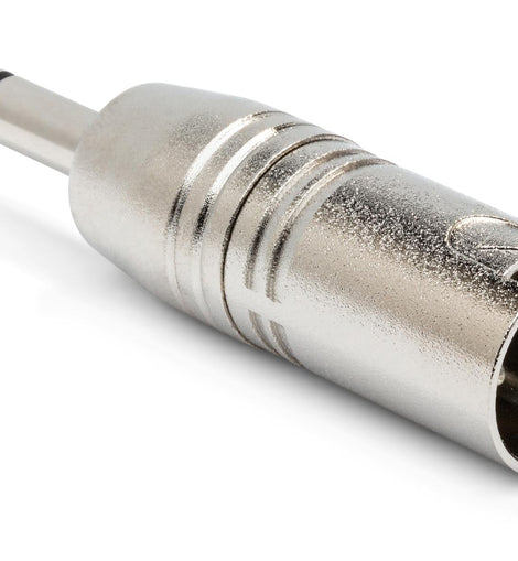 Hosa GXP-246 XLR Male to 1/4 inch TRS Male Adapter