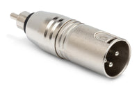 Hosa GXR-135 XLR Male to RCA Male Adapter