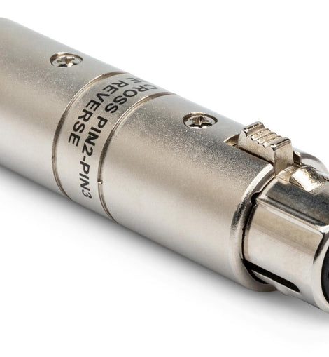 Hosa GXX-195 Polarity Cross Pinout Phase Reverser XLR Adapter
