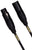 Mogami GOLD STUDIO-50 XLR Female to XLR Male Microphone Cable (50', Black)