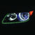 Heise H-GSV Side View Green Light Strips - 24 Inch, 60 LED, Pair, Retail