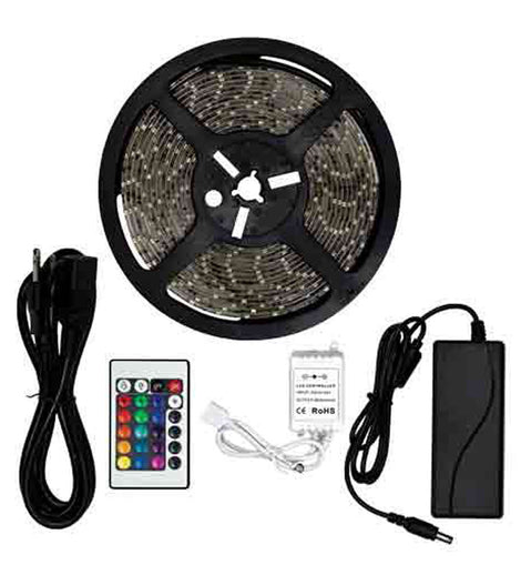 Heise H-RGB5MRK2 RGB 5050 LED Strip Kit - 5 Meter