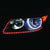 Heise H-RSV Side View Red Light Strips - 24 Inch, 60 LED, Pair, Retail